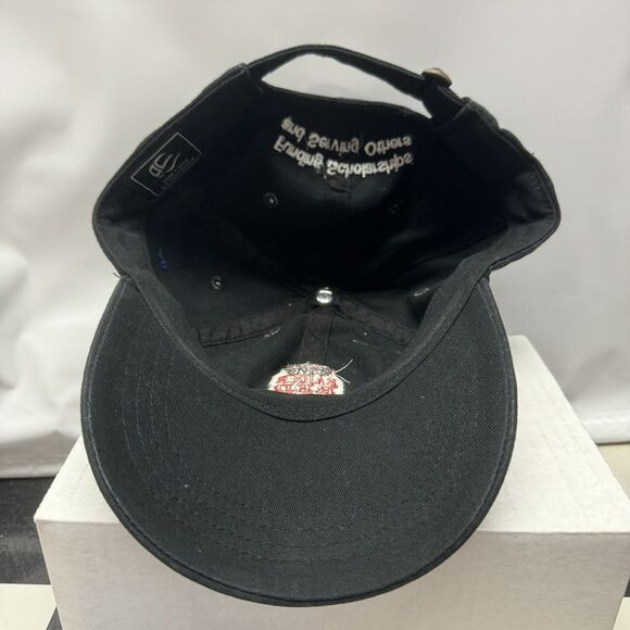 Raider Red Meats Hat Cap Black Adjustable Texas Tech Red Raiders BBQ Brand - Picture 6 of 6